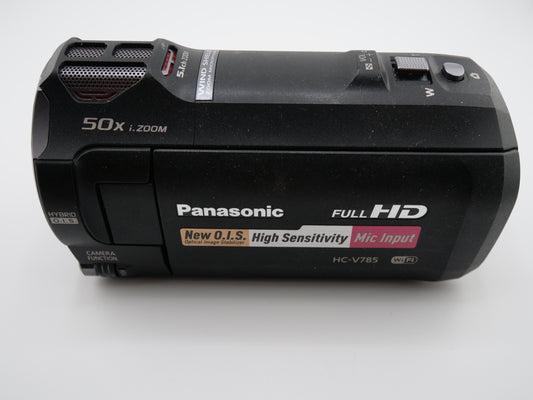 Panasonic - HC-V785K Full HD Video Camera Camcorder with 20X Optical Zoom - Black